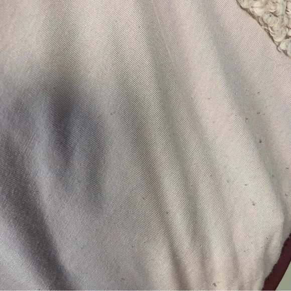 For Love and Lemons Sherpa Patchwork Color Block Full Zip Jacket - Picture 14 of 16